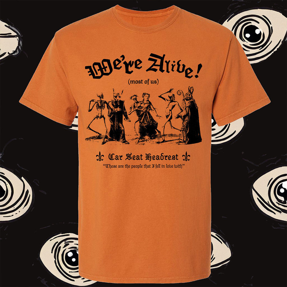 Car Seat Headrest Merch Car Seat Headrest We're Alive Most Of Us Skeleton T-Shirt Father's Day Gift for Dad Car Seat Headrest Merch Car Seat Headrest We're Alive Most Of Us Skeleton T-Shirt Father's Day Gift for Dad