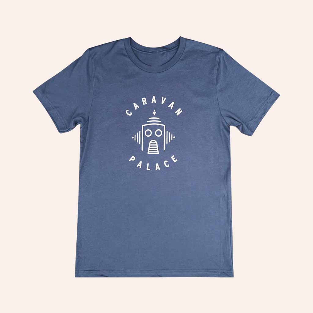 Caravan Palace Merch Electrobot Slate T-Shirt Christmas Gift For Boyfriend