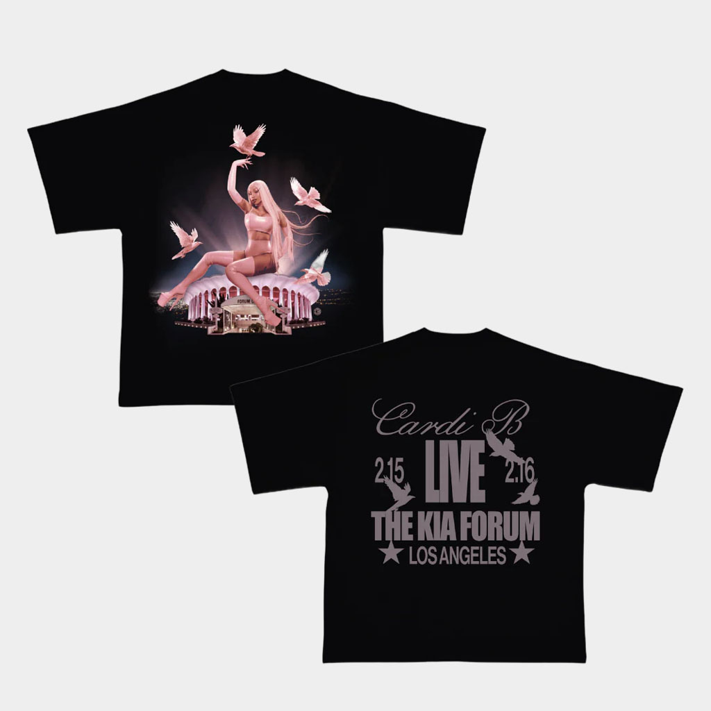 Cardi B Merch 2026 Little Miss Drama Tour T-Shirt Cardi B Shirt Gifts For Rapper Fans