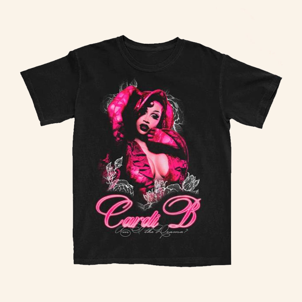 Cardi B Merch Am I The Drama Pretty And Petty T-Shirt Gifts For Her Cardi B Merch Am I The Drama Pretty And Petty T-Shirt Gifts For Her