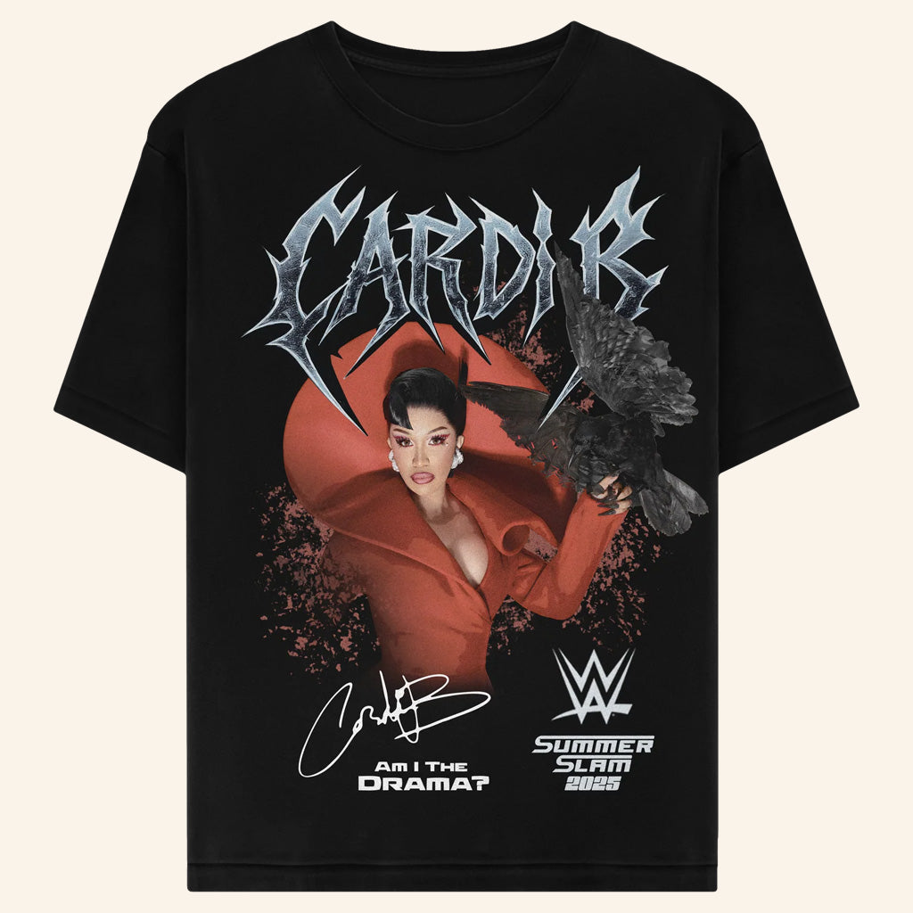 Cardi B Merch Am I The Drama T-Shirt Gifts For Rapper Fans Cardi B Merch Am I The Drama T-Shirt Gifts For Rapper Fans