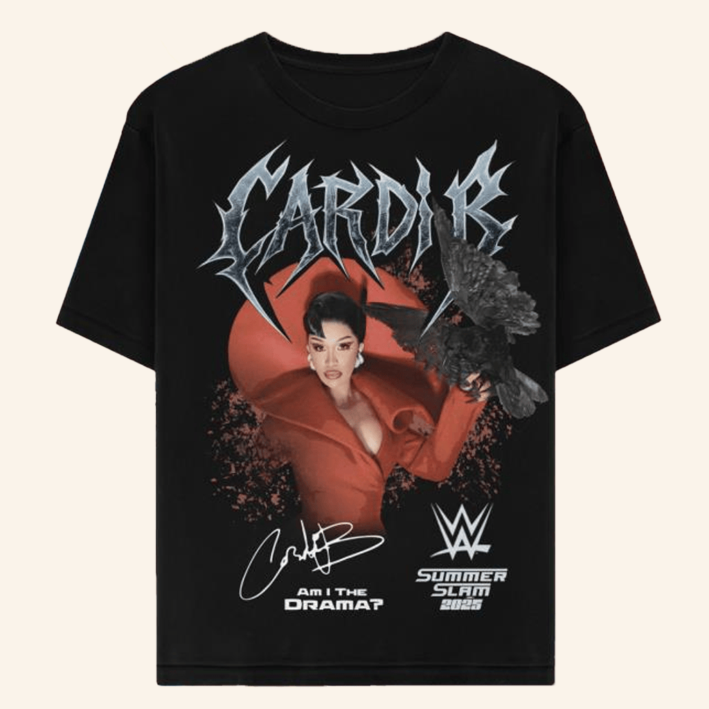 Cardi B Merch Am I The Drama X WWE Shirt Gifts For Fans Cardi B Merch Am I The Drama X WWE Shirt Gifts For Fans