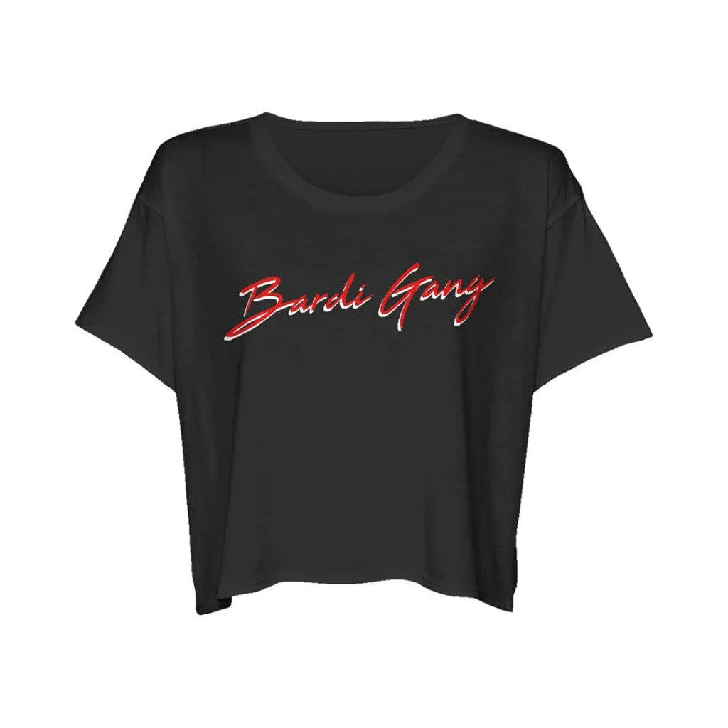 Cardi B Merch Bardi Gang Cropped T-Shirt Gifts For Her Cardi B Merch Bardi Gang Cropped T-Shirt Gifts For Her