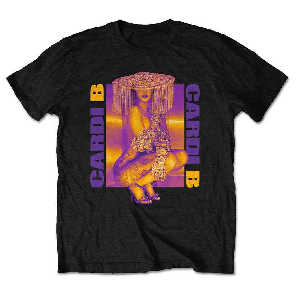 Cardi B Merch Black Squat T-Shirt Gift Ideas For Fans