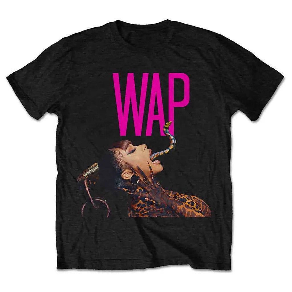 Cardi B Merch WAP Dripping Snake T-Shirt Gift Ideas For Friends Cardi B Merch WAP Dripping Snake T-Shirt Gift Ideas For Friends