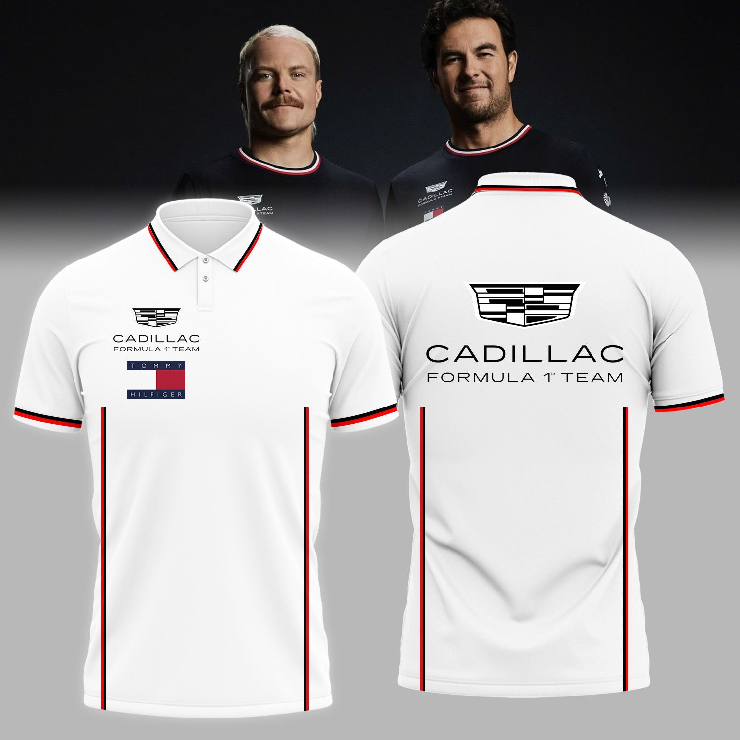 Cardilac Formula 1 Team Polo Shirt F1 Fan Merch Unique Gift For Father's Day