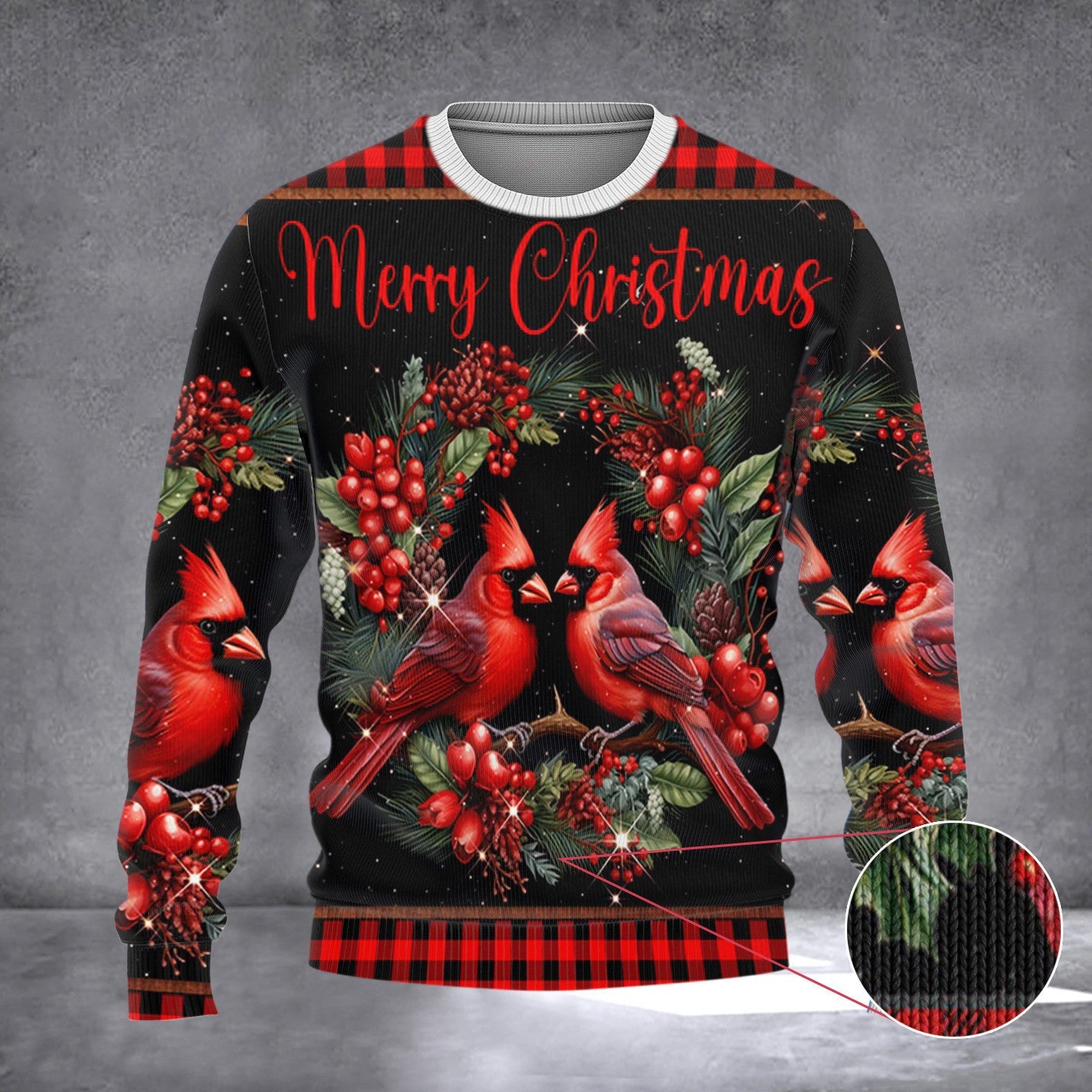 Cardinal Couples And Christmas Wreath Sweater Ugly Christmas Sweater Gifts For Family Cardinal Couples And Christmas Wreath Sweater Ugly Christmas Sweater Gifts For Family