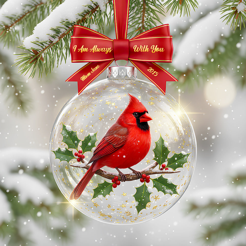 Cardinals From Heaven Christmas Ornament � Personalized Memorial Gifts - Xmas Home Decoration Gift Cardinals From Heaven Christmas Ornament � Personalized Memorial Gifts - Xmas Home Decoration Gift