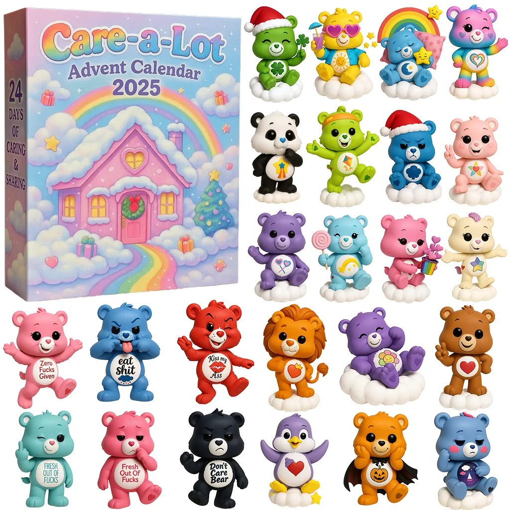 Care A Lot Advent Calendar 2025 Animal Themed Xmas Decor Christmas Gifts For Animal Lovers