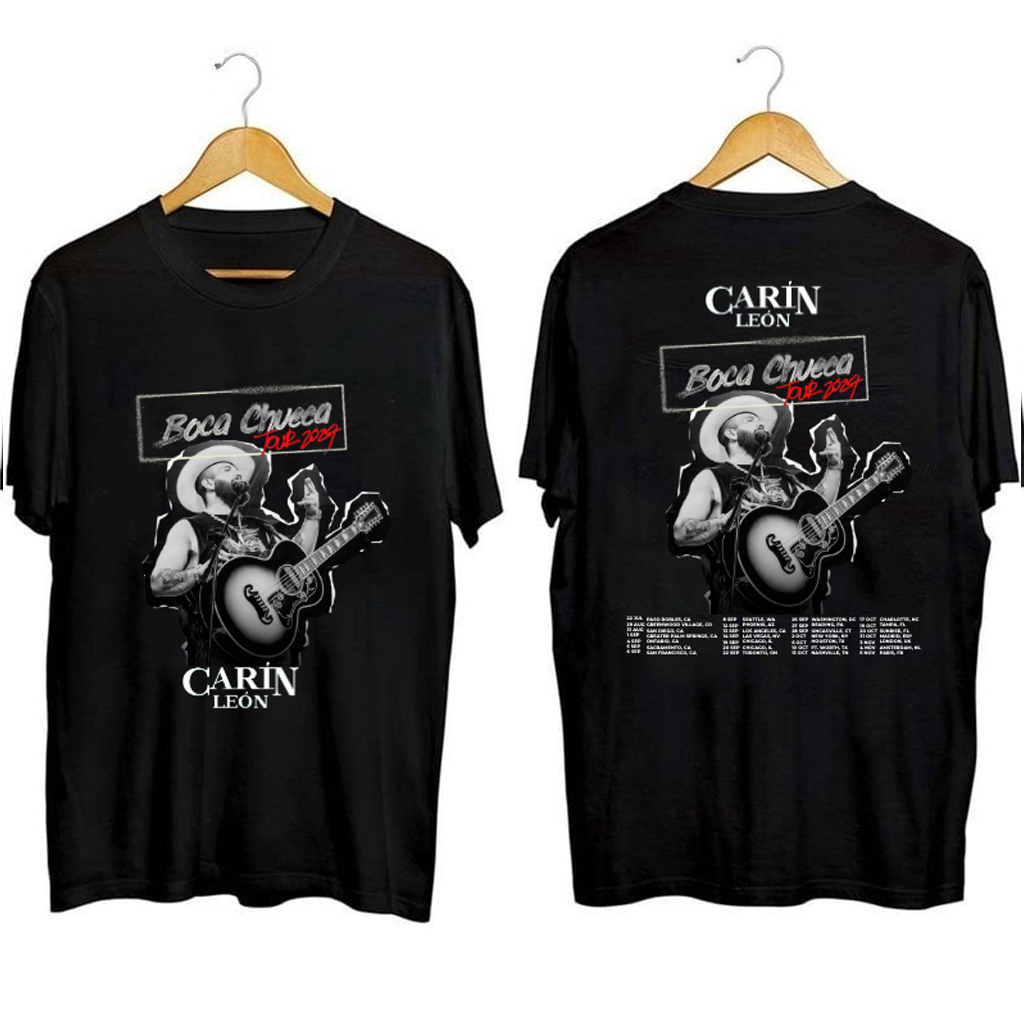 Carin Leon Boca Chueca Tour Shirt Carin Leon Merch Cool Gifts For Music Lovers
