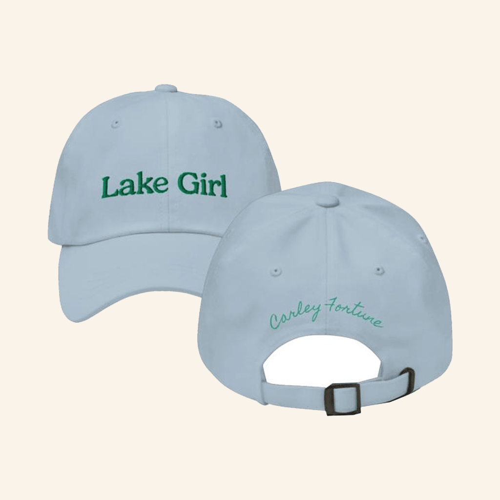 Carley Fortune Merch Lake Girl Hat Embroidered Gifts For Her Carley Fortune Merch Lake Girl Hat Embroidered Gifts For Her