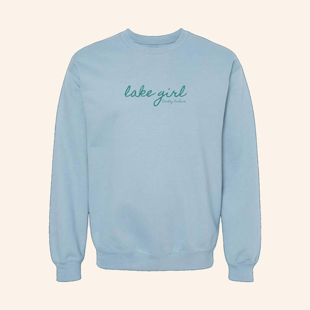 Carley Fortune Merch Lake Girl Sweatshirt Gifts For Girlfriend Carley Fortune Merch Lake Girl Sweatshirt Gifts For Girlfriend