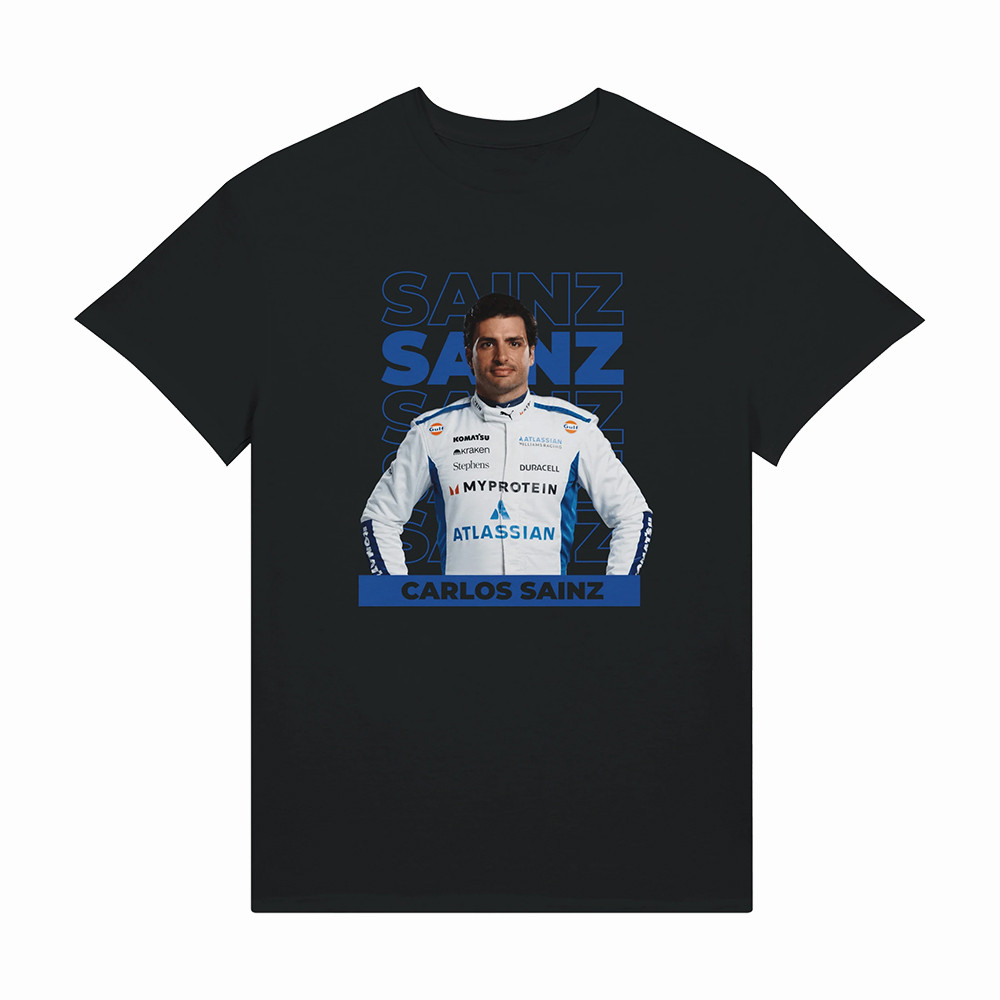 Carloz Sainz Formula 1 T-Shirt F1 Miami 2026 Clothes Carloz Sainz Lover Present