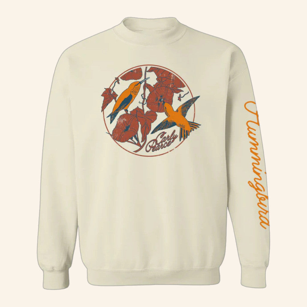 Carly Pearce Merch Hummingbird Circle Crewneck Sweatshirt Gifts For Besties Carly Pearce Merch Hummingbird Circle Crewneck Sweatshirt Gifts For Besties
