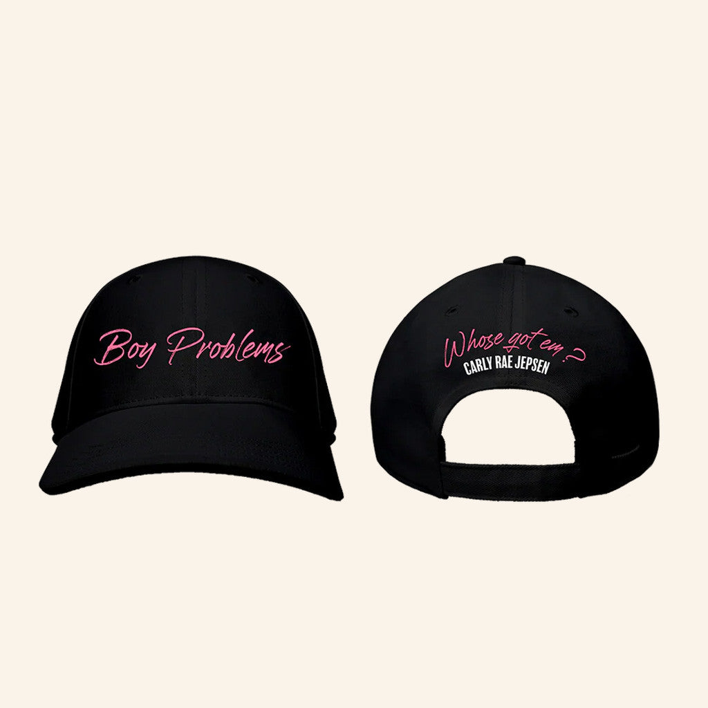 Carly Rae Jepsen Merch Boy Problems Embroidered Hat Gifts For Mom Carly Rae Jepsen Merch Boy Problems Embroidered Hat Gifts For Mom