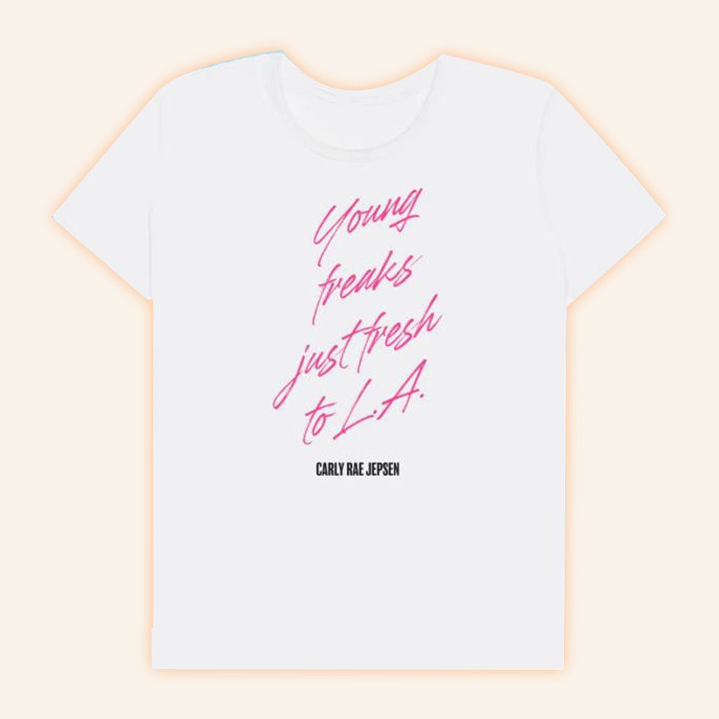 Carly Rae Jepsen Merch Young Freaks Just Fresh To LA Shirt Gifts For Wife Carly Rae Jepsen Merch Young Freaks Just Fresh To LA Shirt Gifts For Wife