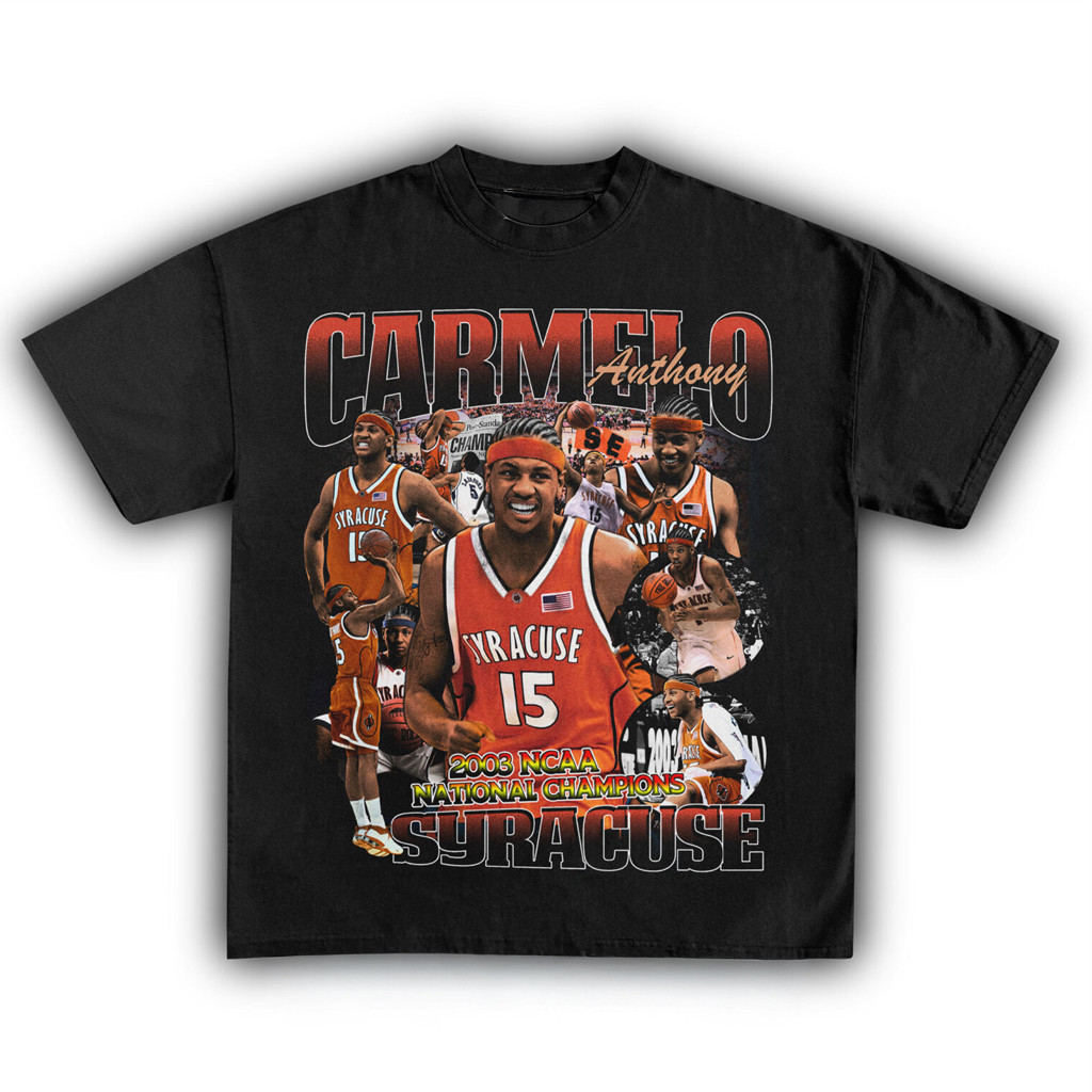 Carmelo Anthony Syracuse T-Shirt Gift For Basketball Lover Carmelo Anthony Syracuse T-Shirt Gift For Basketball Lover