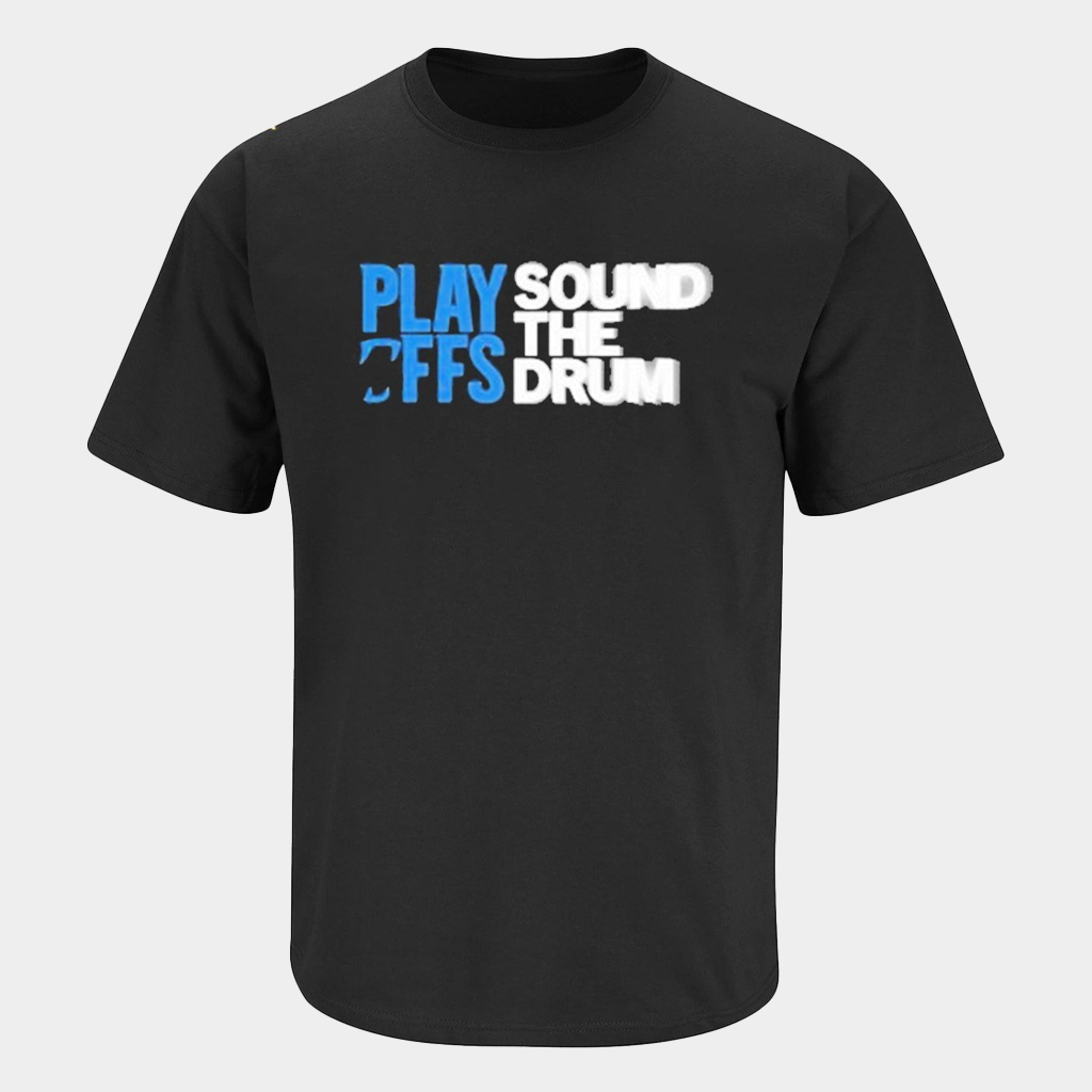 Carolina Football 2025 Playoffs Sound The Drum T-Shirt Best Gifts For Football Lovers