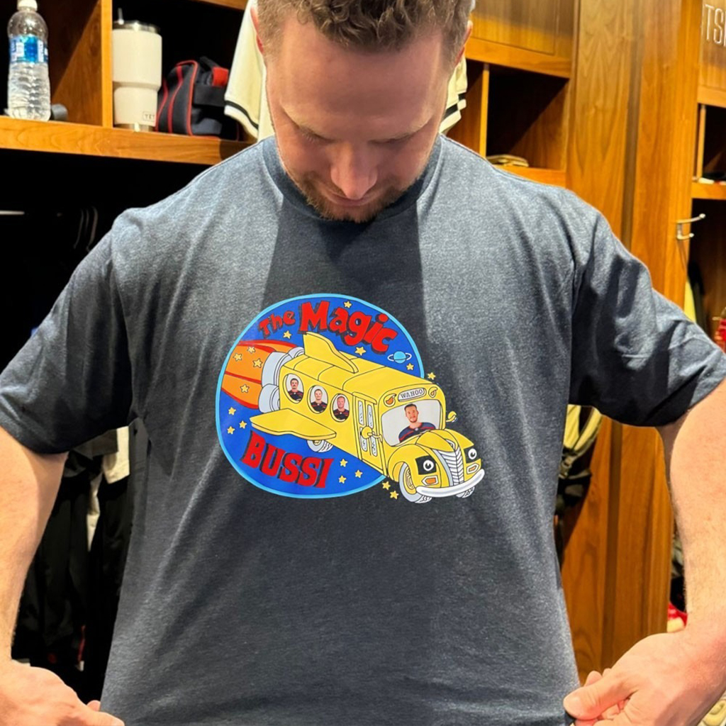 Carolina Hurricanes The Magic Bussi T Shirt Carolina Hurricanes The Magic Bussi T Shirt