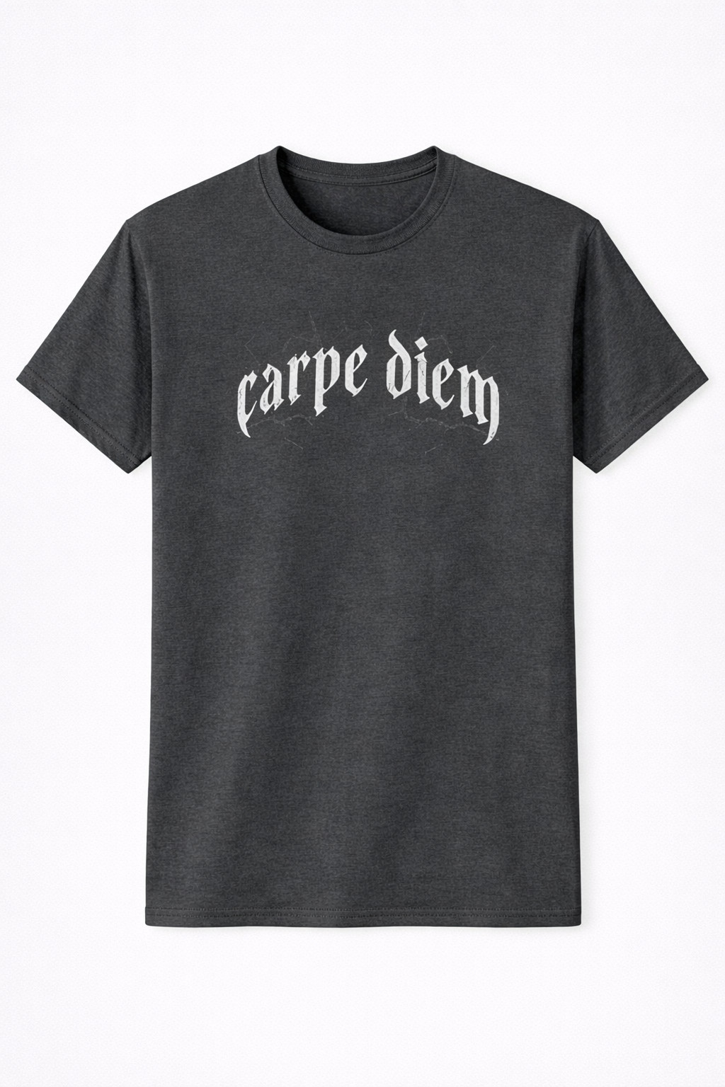 Carpe Diem T-Shirt Minimalist Gothic Inspirational Streetwear Clothing Gift For Him