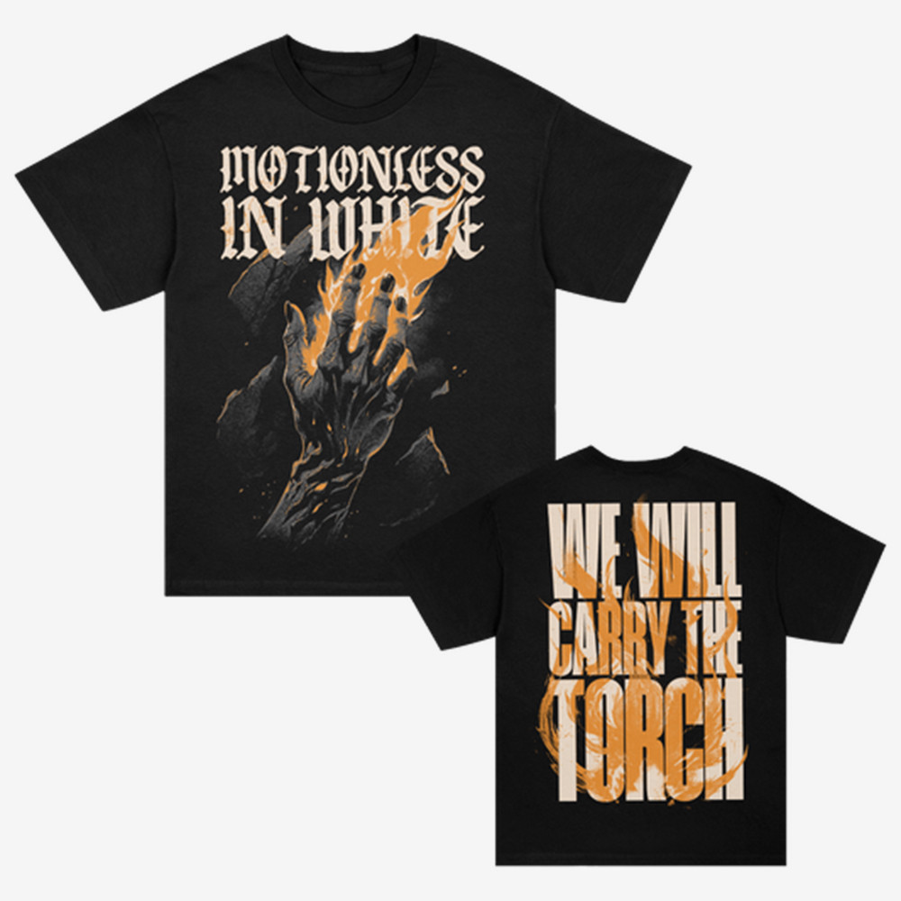 Carry The Torch Motionless In White T-Shirt Metalcore Band Shirt Gift For Motionless In White Fan