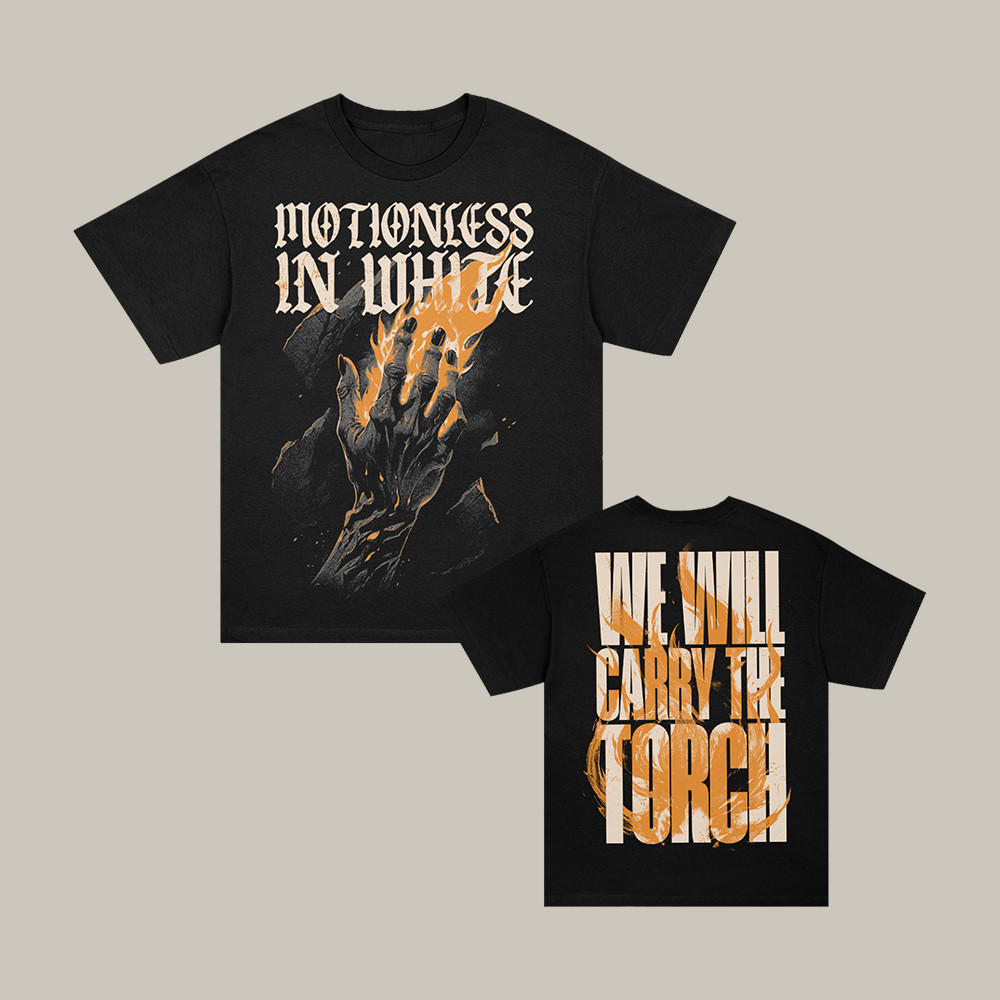 Carry The Torch Motionless In White T-Shirt Music Concert Tee Unique Fan Gift
