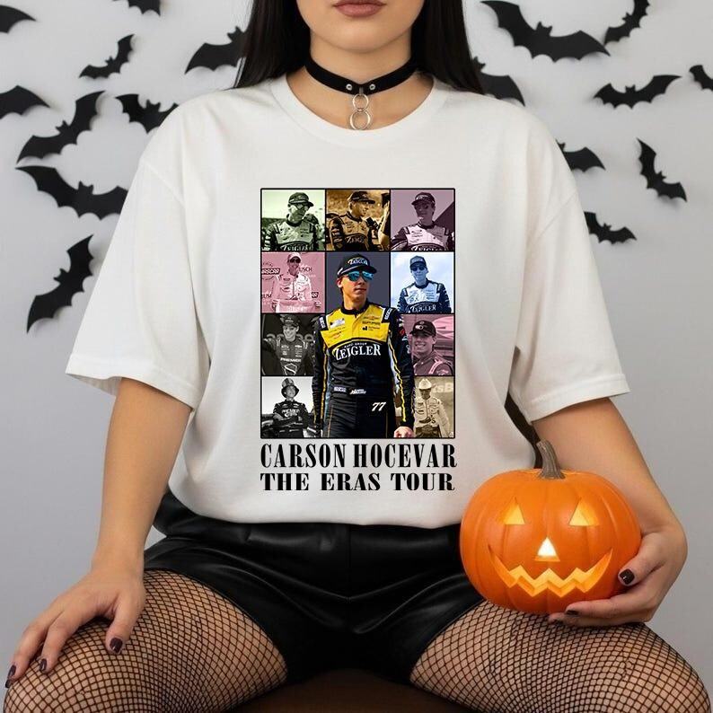 Carson Hocevar 77 Driver T-Shirt Carson Hocevar Eras Tour Clothing Gift For Car Lovers