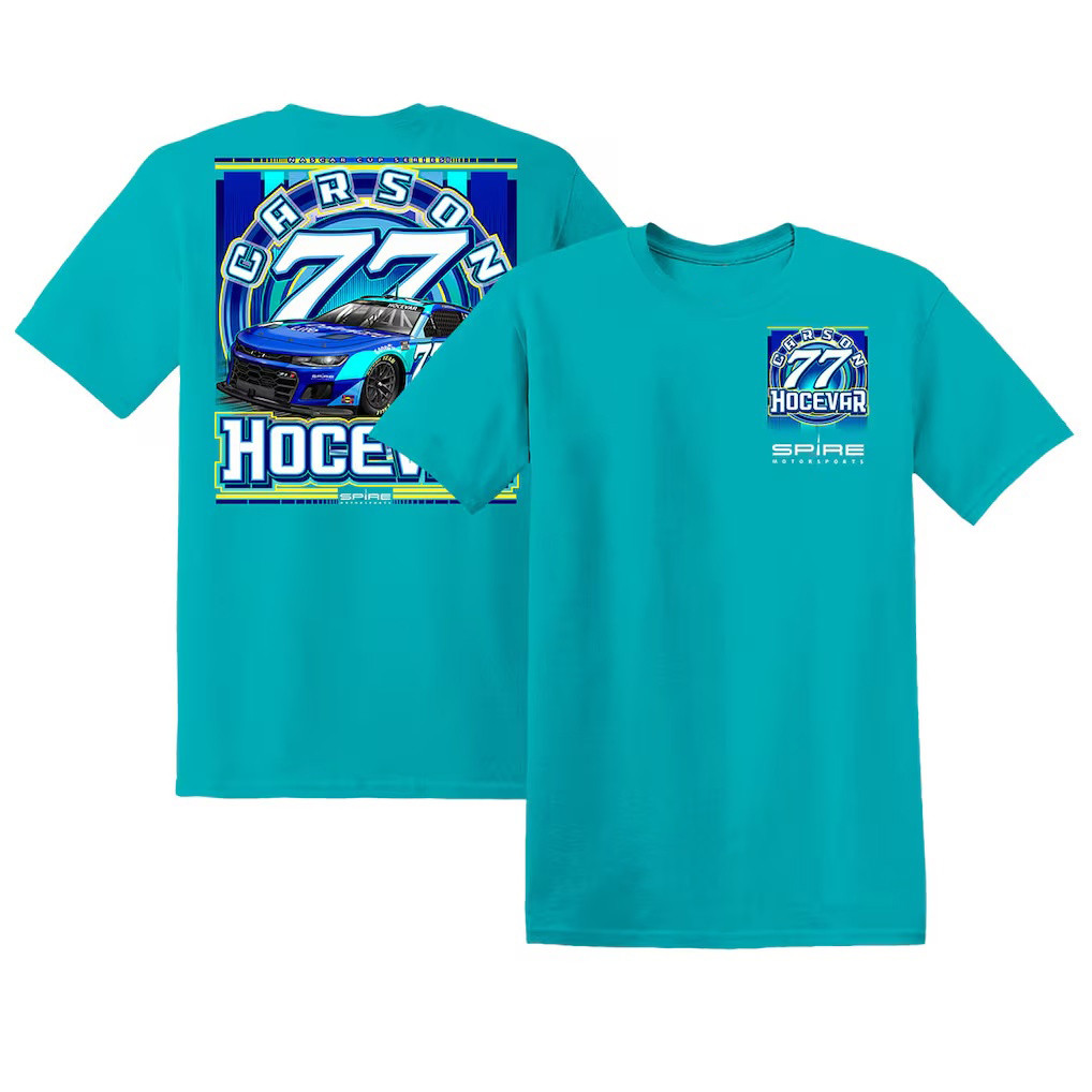 Carson Hocevar 77 Gear T-Shirt Carson 77 Hogervar Merch Gift For Track Day Fans