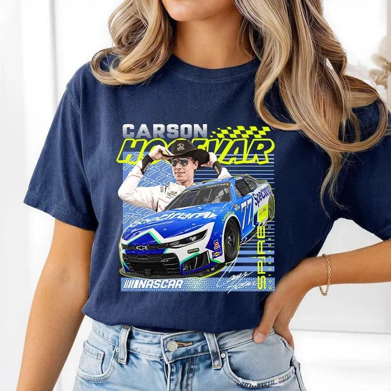 Carson Hocevar 77 Racing T-Shirt Carson Hocevar Nascar Merchandise Gift For Speed Enthusiasts