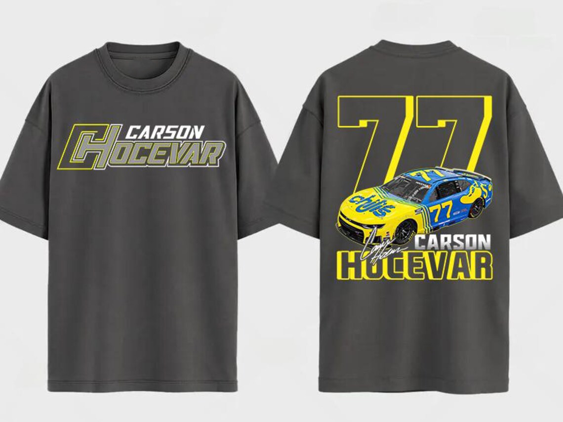 Carson Hocevar 77 Racing T-Shirt Carson Hocevar Racing Clothing Gift For Motorsport Fans