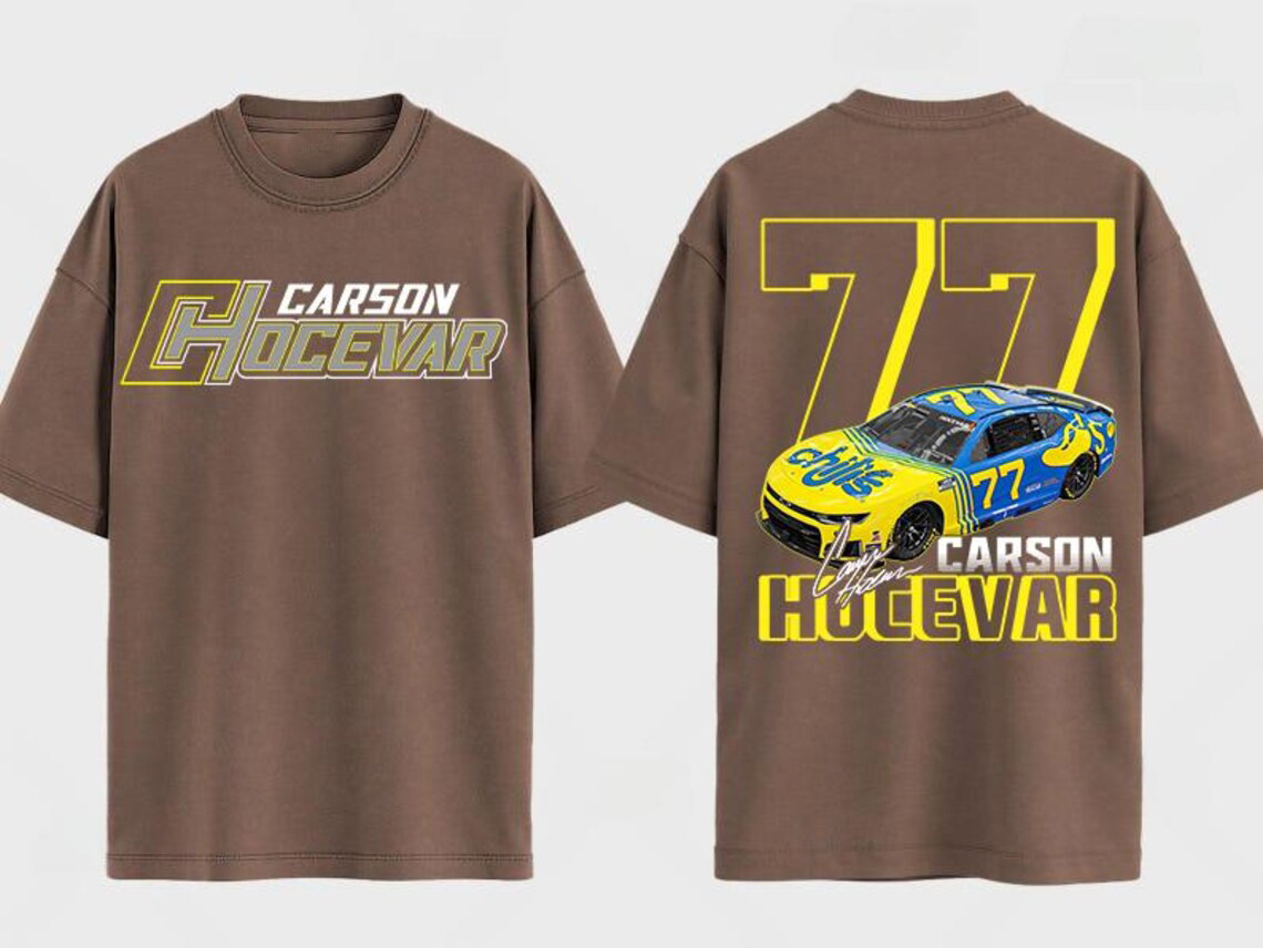 Carson Hocevar 77 Racing T-Shirt NASCAR 77 Apparel Gift For Speed Lovers