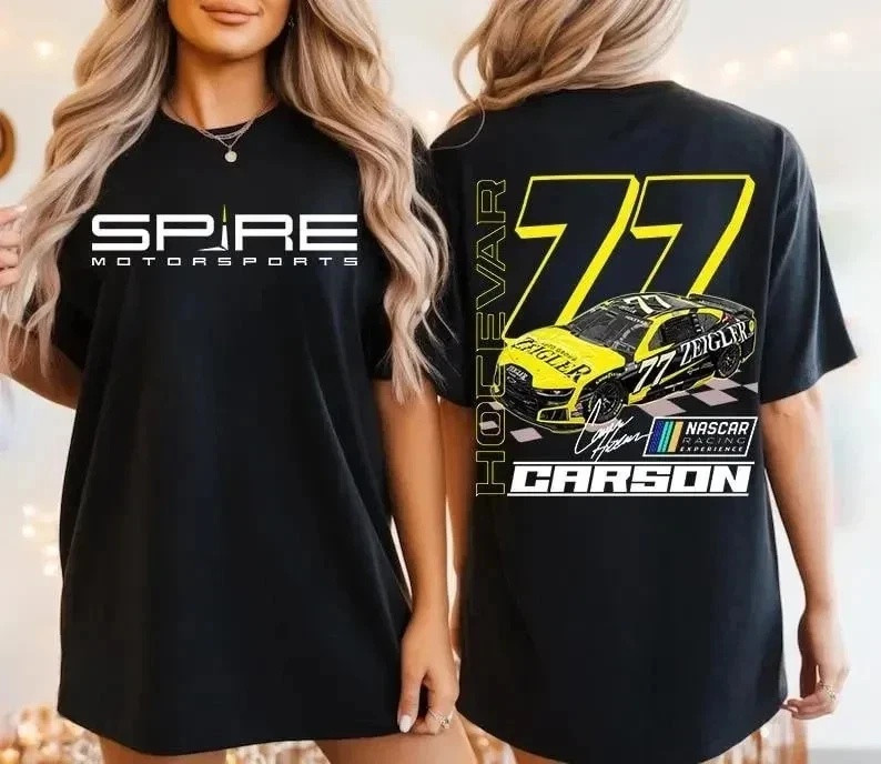 Carson Hocevar 77 Racing T-Shirt Spire Motorsports Tee Gift For Racing Fans