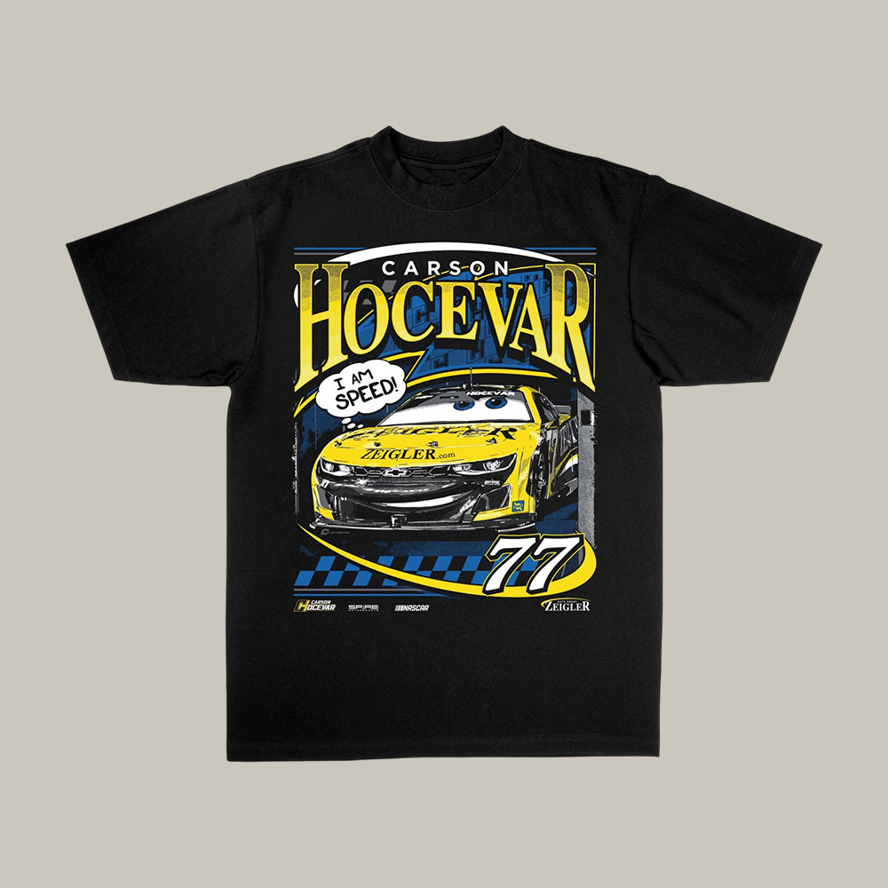 Carson Hocevar I Am Speed T-Shirt Carson Hocevar Fan Merch Best Present For Car Racing Lovers