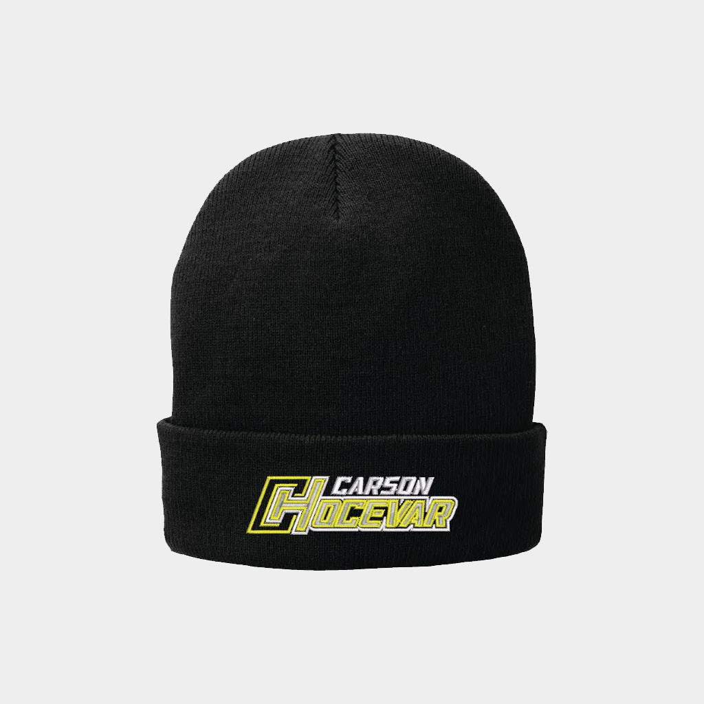Carson Hocevar Merch 2026 Carson Logo Beanie Birthday Present For Husband