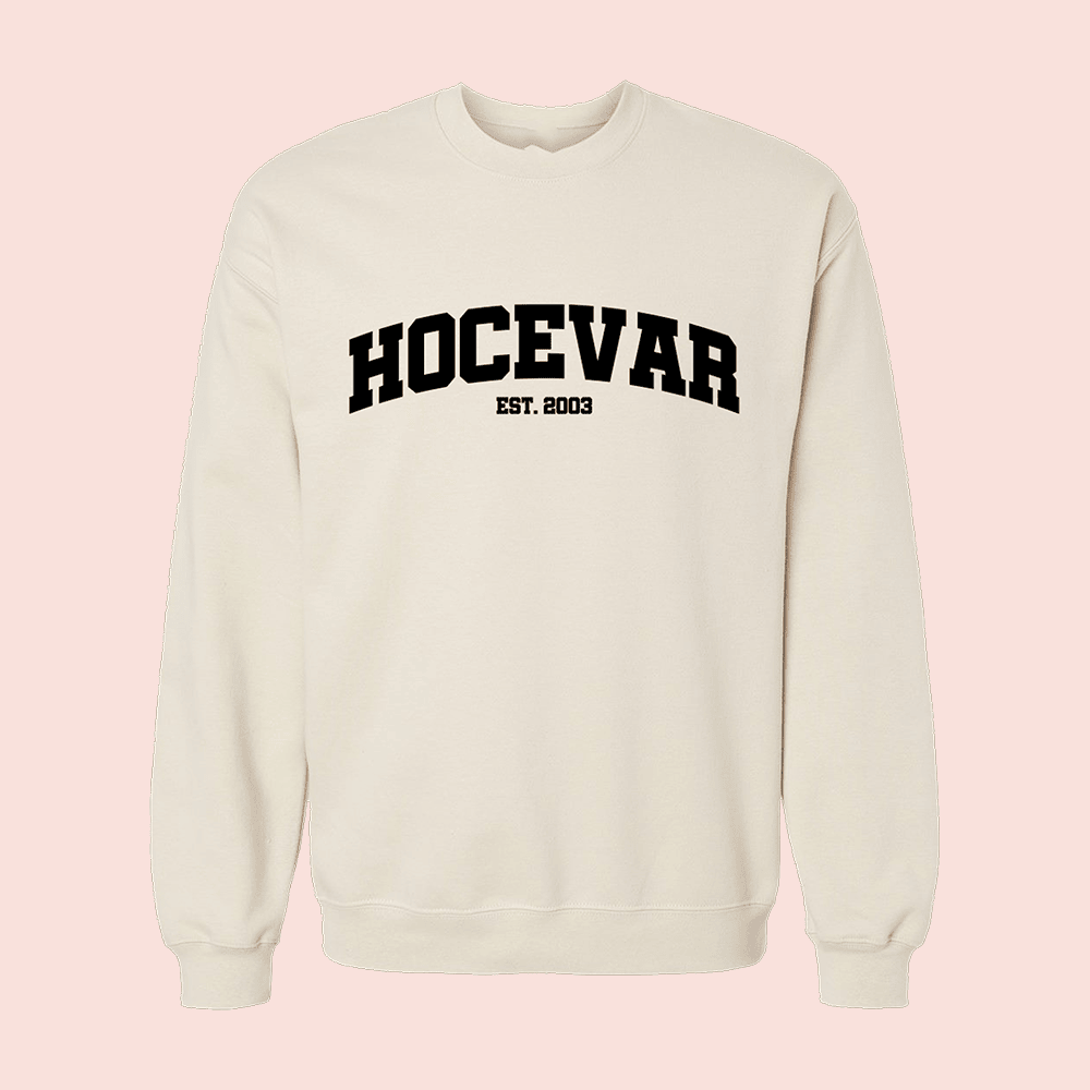 Carson Hocevar Merch Hocevar Collegiate Sweatshirt Nascar Merch Gifts For Brothers