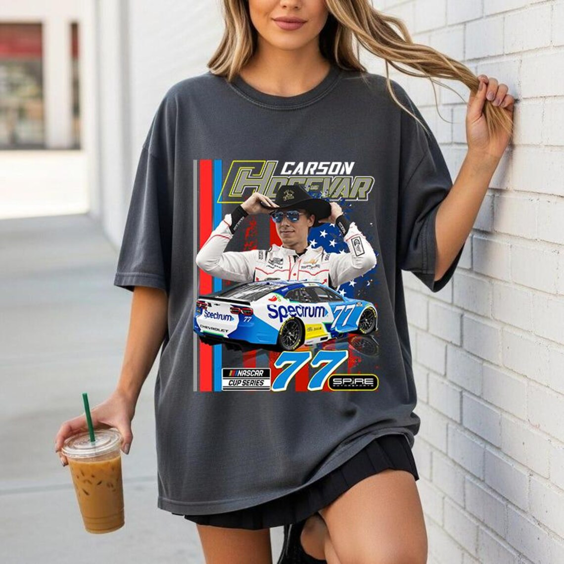Carson Hocevar Motorsport T-Shirt Carson Hocevar 77 Clothing Gift For Motorsport Addicts