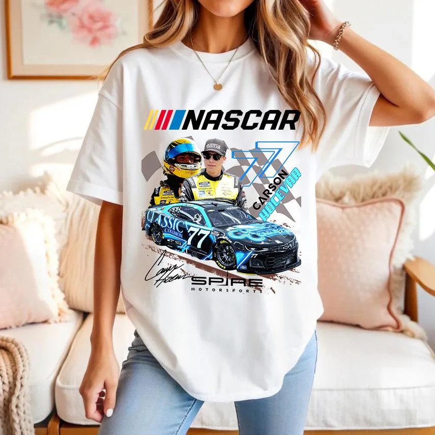 Carson Hocevar Motorsport T-Shirt NASCAR Racing Car Clothes Gift For Motorsport Lovers