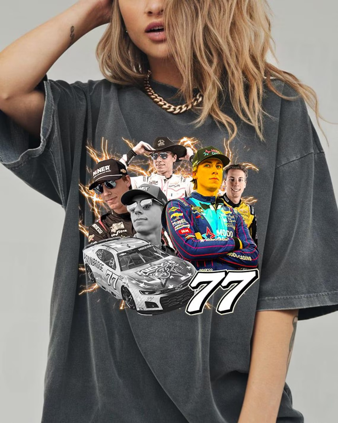 Carson Hocevar Motorsport T-Shirt NASCAR Racing Theme Clothes Gift For Speed Fans