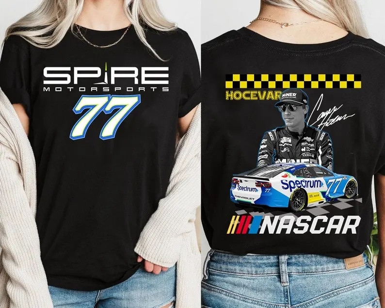 Carson Hocevar Motorsport T-Shirt Spire Motorsports 77 Tee Gift For Racing Supporters