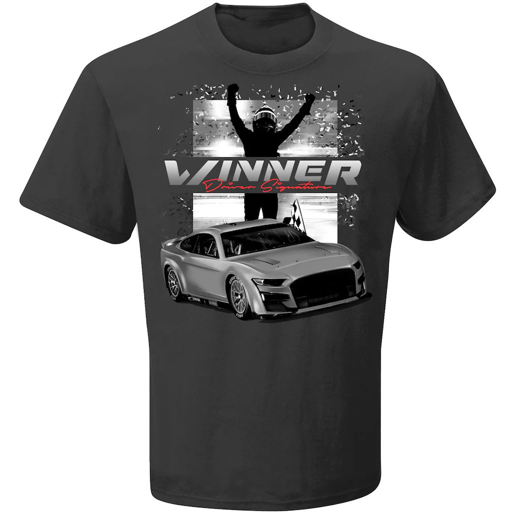 Carson Hocevar NASCAR T-Shirt Winner Driver Signature Merchandise Gift For Motorsport Fans