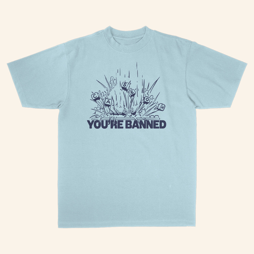 Caseoh Games Merch Store Shop Caseoh's You're Banned Tee Caseoh Games Merch Store Shop Caseoh's You're Banned Tee