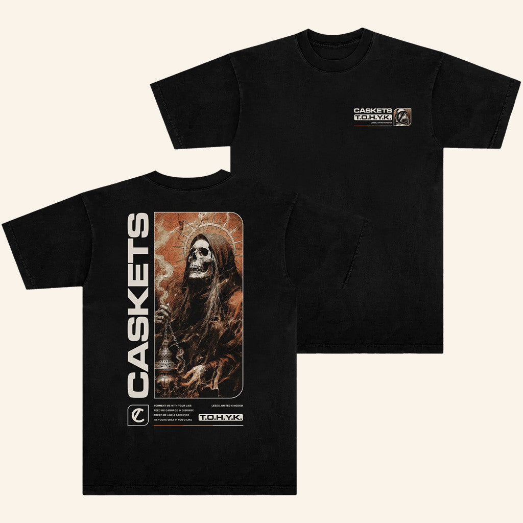 Caskets Official Merch Tohyk Reaper T-Shirt Gifts For Father Caskets Official Merch Tohyk Reaper T-Shirt Gifts For Father