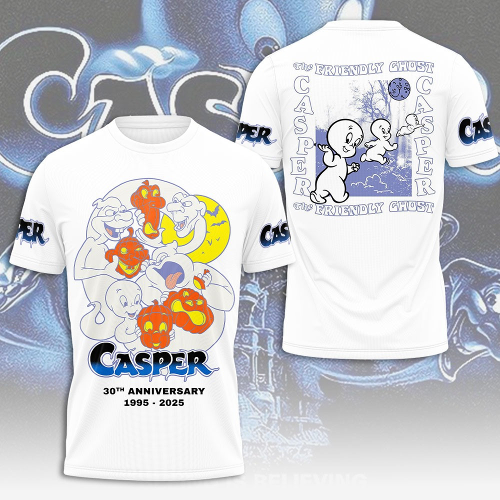 Casper The Friendly Ghost T-Shirt Movie Lover Gifts For Him