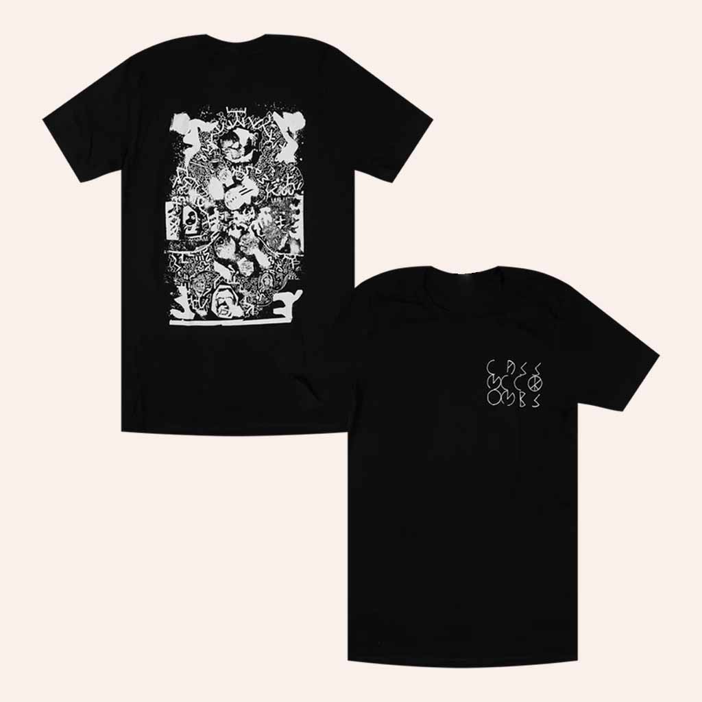 Cass McCombs Merch Collage Black T-Shirt Christmas Gift For Boyfriend Cass McCombs Merch Collage Black T-Shirt Christmas Gift For Boyfriend