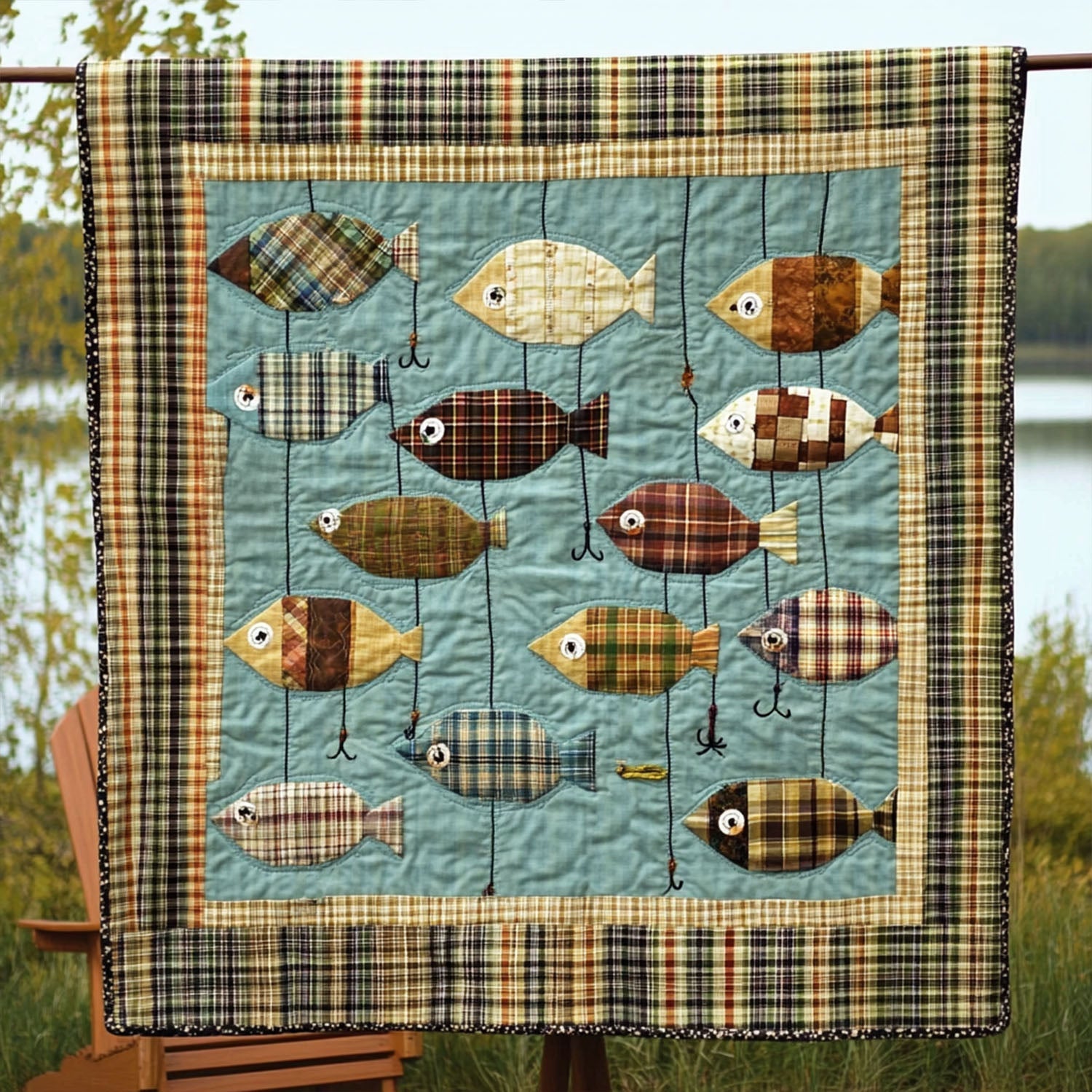 Cast Away Quilted Blanket Christmas Room Decor Ocean Themed Gift Ideas