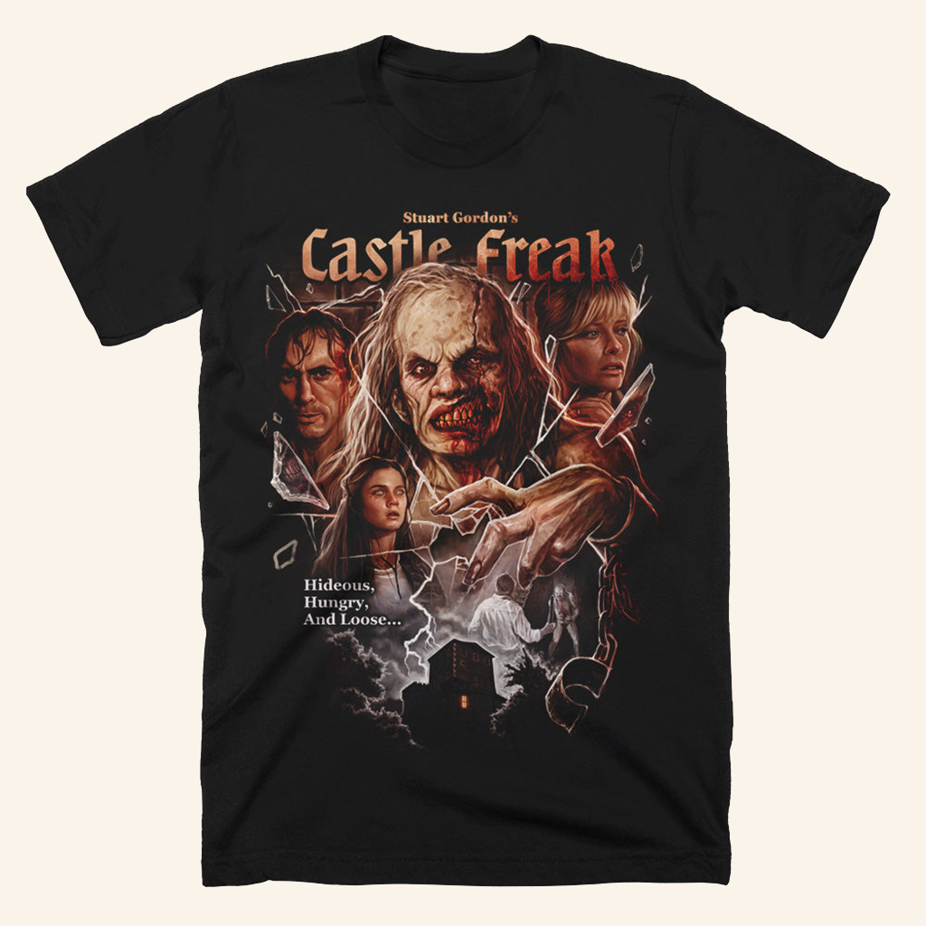 Castle Freak Unchained Shirt Halloween T-Shirts Best Gifts For Husband Castle Freak Unchained Shirt Halloween T-Shirts Best Gifts For Husband