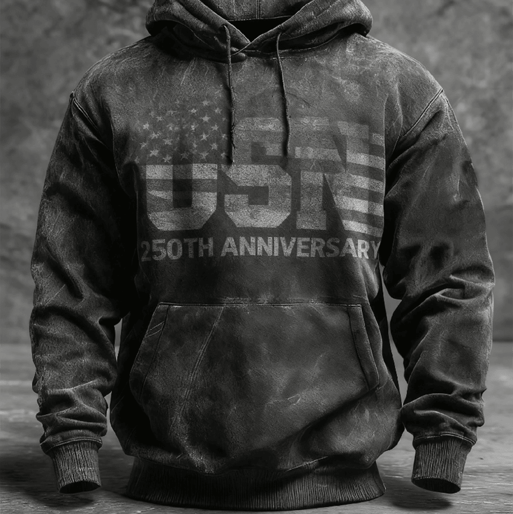 Casual Marines 250Th Anniversary Hoodie Merch Patriotic Clothing Veteran Day Gifts