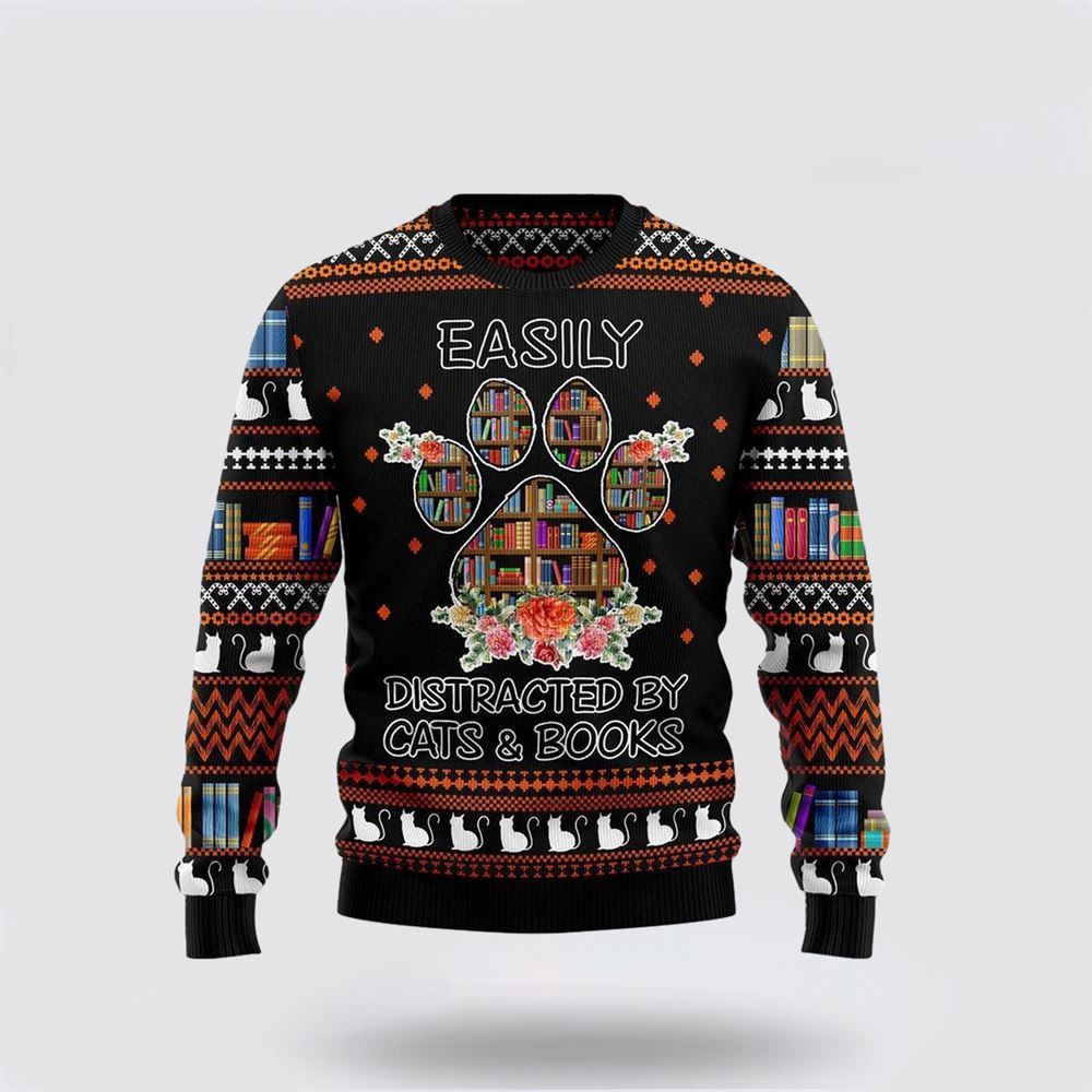 Cat Be Kind Ugly Christmas Sweater Christmas Gift For Cat Love Christmas Present Ideas