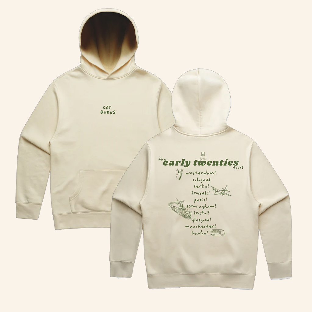 Cat Burns Merch Early Twenties Tour Hoodie Christmas Gifts For Husband Cat Burns Merch Early Twenties Tour Hoodie Christmas Gifts For Husband