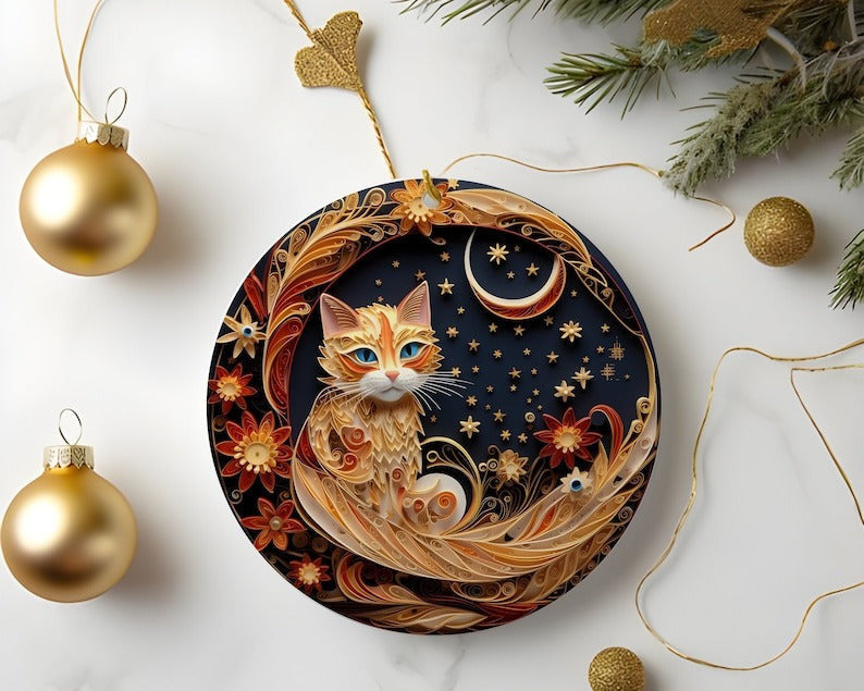 Cat Christmas Ornament Unique Christmas Ornament Presents For Cat Lovers